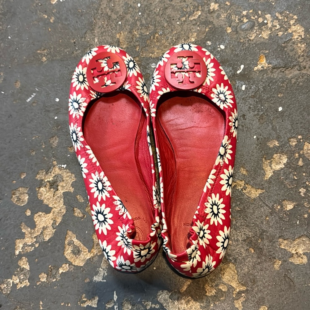 Tory Burch travel foldable flats